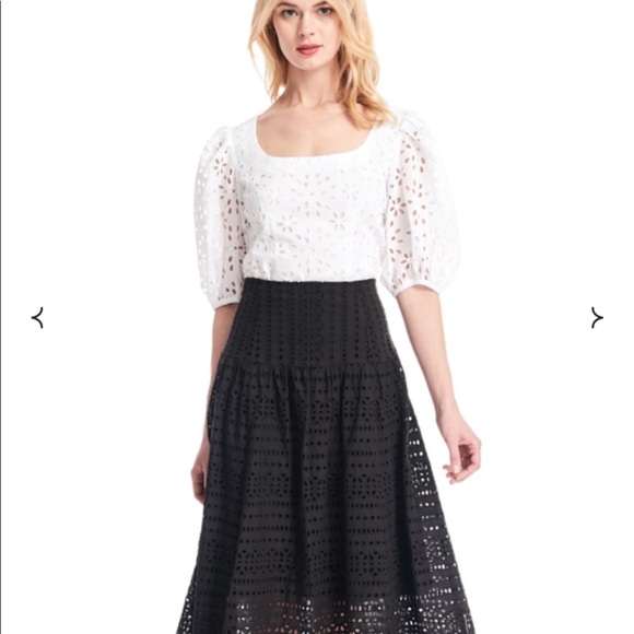 Nanette Lapore designer skirt (darker in person) - Picture 3 of 6